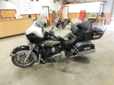 2010 Harley Davidson Ultra Classic Motorcycle, one owner, 20,445 miles