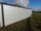 24ft Freestanding strong panel windbreak with thread on arched legs