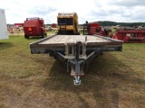 Tandem axel trailer 14ft with 3 ft dove tail, 2014