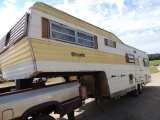 1973 32 foot sycamore 5th wheel camper, roof was sealed