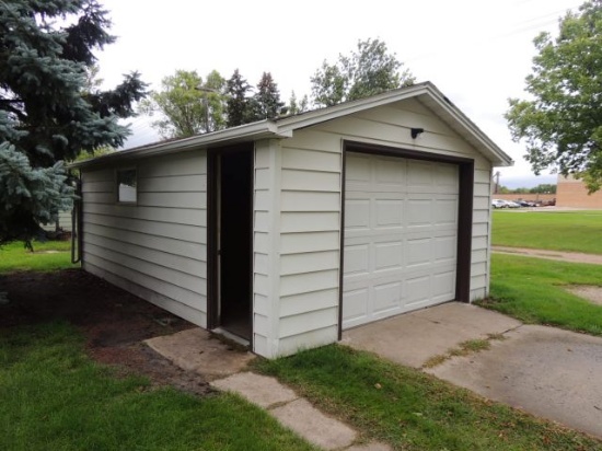 Lot 6: 14x22 garage insulated with metal siding on the interior