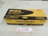 1 brick of 10 boxes with 50 in each box 500 total rounds imperial 22 long r