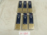 6 boxes 100 in each box cci mini mag 22 long rifle 40 gr. copper plated rou