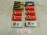 10 boxes 50 per box assorted 22 long rifle