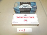 2 boxes with 20 per box of federal 7.62x39mm 170gr soft point and 1 box of
