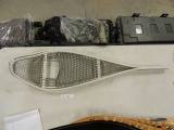 1 pair of steel snow shoes