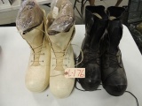 2 pair of mickey mouse boots size 11R and 4 packages mens breifs size mediu