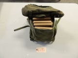 military butt pack with assorted mre meals