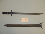 1917 Enfield 16in Bayonet, Model 1905 Bayonet, Manufacture Remington with L