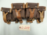 3 - 1891 Mosin Nagant Ammo Pouches