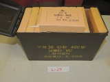 1 ammo box with 20 boxes of 20 per box Ball M2 caliber .30