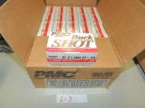 25 Boxes with 10 shells in each box of PMC 12ga. 2-3/4 inch no. 4 buckshot