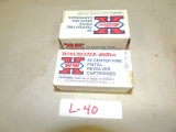 1 box 50 winchester western 38 smith & wesson 145 gr. and 1 box western 38