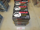 12 boxes 50 per box wolf .30 carbine 110 gr. fmj steel case