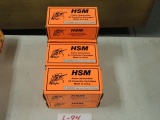 7 boxes 50 per box HSM 30 carbine 110 gr. full metal jacket
