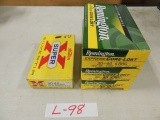 1 box of 20 western 30-40 krag 180 gr. expanding bullet and 3 boxes 20 per