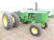 John Deere 4520 diesel tractor, 3462 hours showing, good Alliance 18.4-38 i
