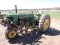 John Deere 50 tractor, narrow front, power steering, live PTO, comes with m