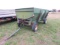 Lorenz rear unloading silage box with running gear, no pto shaft