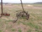 John Deere 2 bottom plow with steel wheels, 14 inch