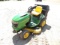 JD L120 Tractor mower and bagger - 540 hours, broken bottom fender, 48in cu