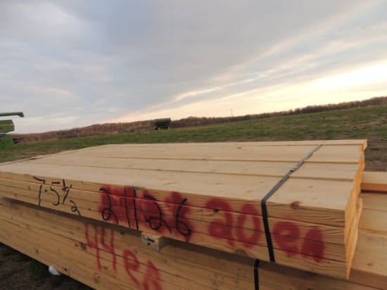 1 bunk of 2x10 x 7ft 5.5 inch long, lumber, taxed item