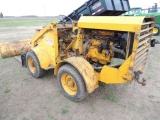 Waldon front end articulating loader model 550, hyd going to front with bob