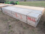 1 bunk of 2x10 x 13ft 3 inches long lumber, 75 pieces, taxed item