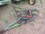 John Deere grain drill hitch for double drills, hitch only, rams are not in