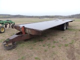Tandem dually homemade steel bed hay hauler, no paperwork, 9 ft wide x 35 f