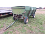 Lorenz rear unloading silage box with running gear, no pto shaft