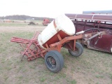 Sprayer cart and tank 250 gallon, not complete, would make a good water hau