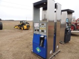 gas pump; used for regular, supreme, & unleaded, taxed item, unknown condit