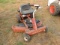 Snapper riding lawn mower needs starter, taxed item