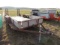 7x16ft tandem axle trailer, wood floor, 2 ramps, water tank that w