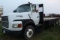 1993 Ford 9000 flatbed truck, 10 speed trans, L-10 cummings diesel engine,