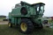 John Deere 7720 turbo hydro combine, 24.5-32 front tires, 12.4-24 rear tire