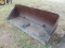 Payloader bucket 7 ft 3 inch, taxed item