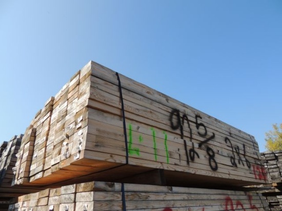 one bunk of 2x6 x 92 5/8 inch long lumber 120 pieces, taxed item, located o