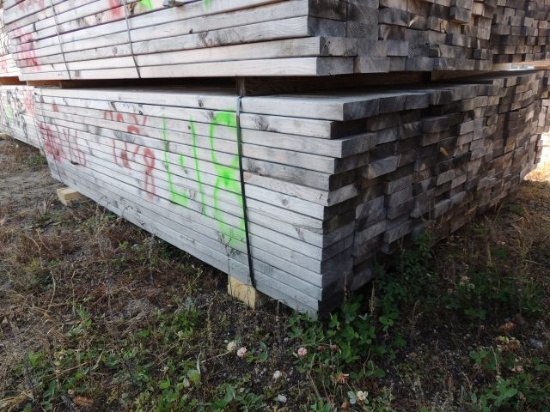 one bunk of 2x6 x 92 5/8 inch long lumber 120 pieces, taxed item, located o