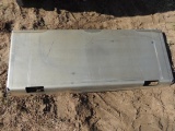 Unused/NEW solid mounting skid steer plate, taxed item