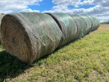 Alfalfa grass mix round bales, 5x5.5, 2nd crop, 7 bales from the 2020 seaso