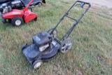 Yard master self propelled push mower, taxed item