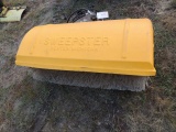 Sweepster angle 1 way broom attachment for a 300 series JD garden tractor,