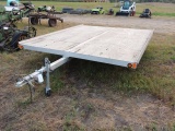 2006 Snowmobile trailer, trail rider 2 place, 8ft 6 inch by 10 ft, tilt bed