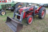 Ferguson TO30 tractor with hyd bucket loader, 12.4-28 good rear rubber, 3pt