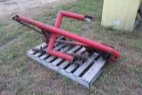 3pt. post auger with 12 inch bit and 6 inch bit, taxed item