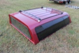 Leer 100xl pickup topper full size 8 ft box, like new, track racks on top,