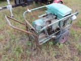 Onan generator on wheels 5,000 watt unknown condition, taxed item