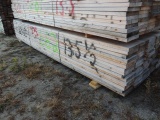 one bunk of 2x10 x  13ft 5in long lumber 75 pieces, taxed item, located off